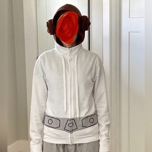 Star Wars Princess Leia hoodie sweatshirt